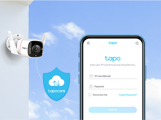 מצלמת אבטחה ביתית IP חיצונית TAPO C320WS 4MP איכותית מוגנת מים IP66__חיבור לאלפיקציה